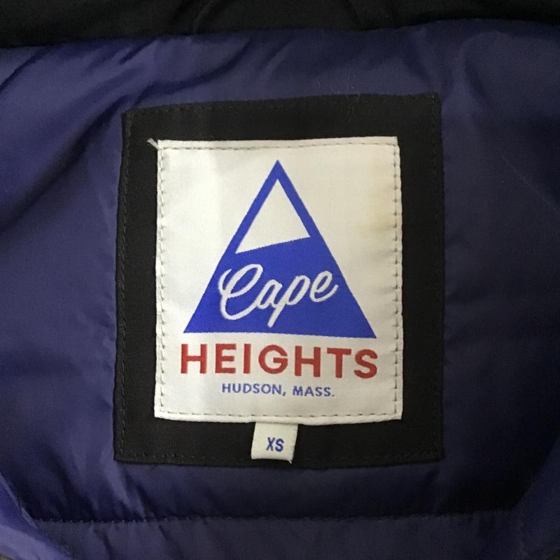 ケープハイツ Cape HEIGHTS ジャケット、上着 ダウンジャケット XS 無地 黒 / ブラック /  メンズ USED 古着 中古 10084826