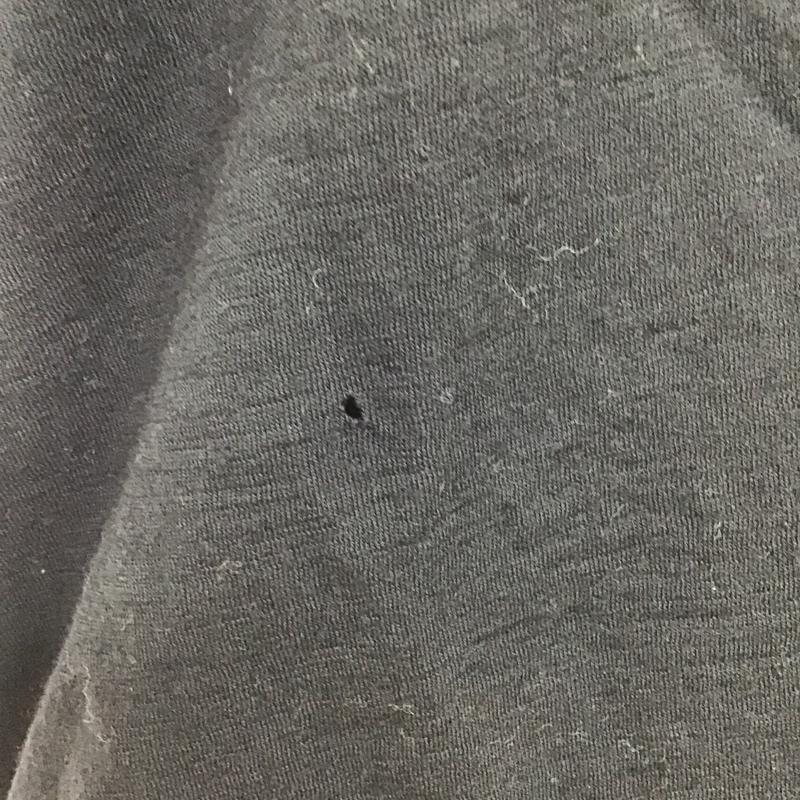 ランバン LANVIN カットソー 半袖 ウール 40 無地 黒 / ブラック /  レディース USED 古着 中古 10084880