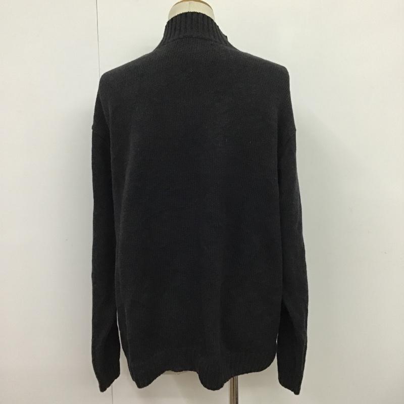 チャップス CHAPS ニット、セーター 長袖 XL  黒 / ブラック /  メンズ USED 古着 中古 10085072