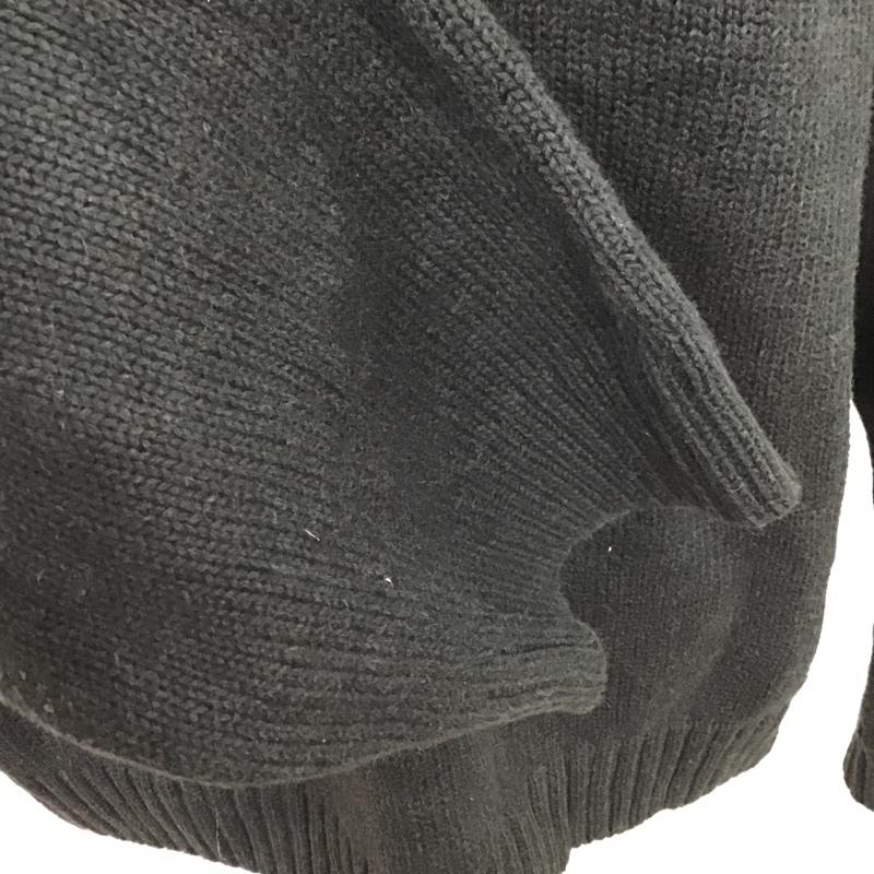 チャップス CHAPS ニット、セーター 長袖 XL  黒 / ブラック /  メンズ USED 古着 中古 10085072