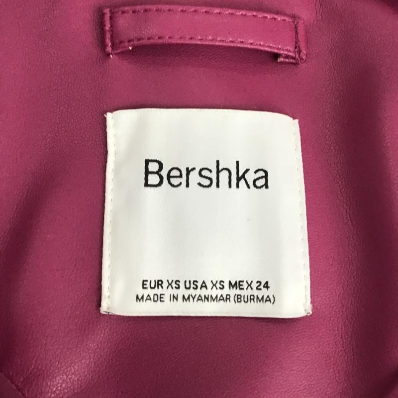 ベルシュカ Bershka ジャケット、上着 ジャケット、ブレザー 6627 644 928 タグ付き XS 無地 紫 / パープル /  レディース USED 古着 中古 10085113