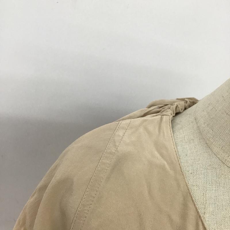アーキ ARCHI ワンピース ひざ丈スカート M 無地 ベージュ / ベージュ /  レディース USED 古着 中古 10085123
