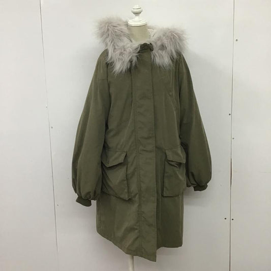 ヘザー Heather コート コート一般 モッズコート FREE 無地 カーキ / カーキ /  レディース USED 古着 中古 10085154