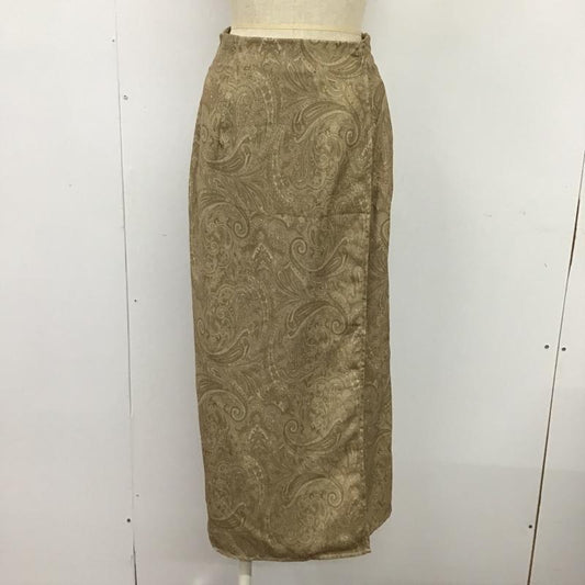 アルシーヴ archives スカート ロングスカート AR202504 55 ペイズリー柄 M バンダナ柄 茶 / ブラウン /  レディース USED 古着 中古 10085168