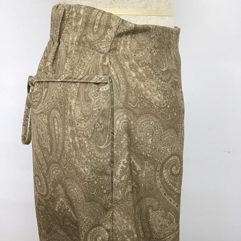 アルシーヴ archives スカート ロングスカート AR202504 55 ペイズリー柄 M バンダナ柄 茶 / ブラウン /  レディース USED 古着 中古 10085168