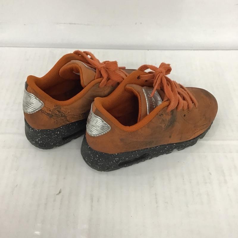 ナイキ NIKE シューズ シューズ CD6488-600 AIR MAX 90 BP QS 17cm 箱有 キッズ スニーカー 17.0cm ロゴ、文字 橙 / オレンジ / X 黒 / ブラック /  ボーイズ USED 古着 中古 10085175
