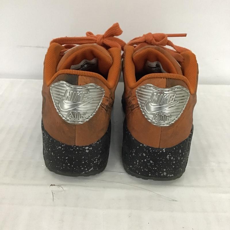 ナイキ NIKE シューズ シューズ CD6488-600 AIR MAX 90 BP QS 17cm 箱有 キッズ スニーカー 17.0cm ロゴ、文字 橙 / オレンジ / X 黒 / ブラック /  ボーイズ USED 古着 中古 10085175