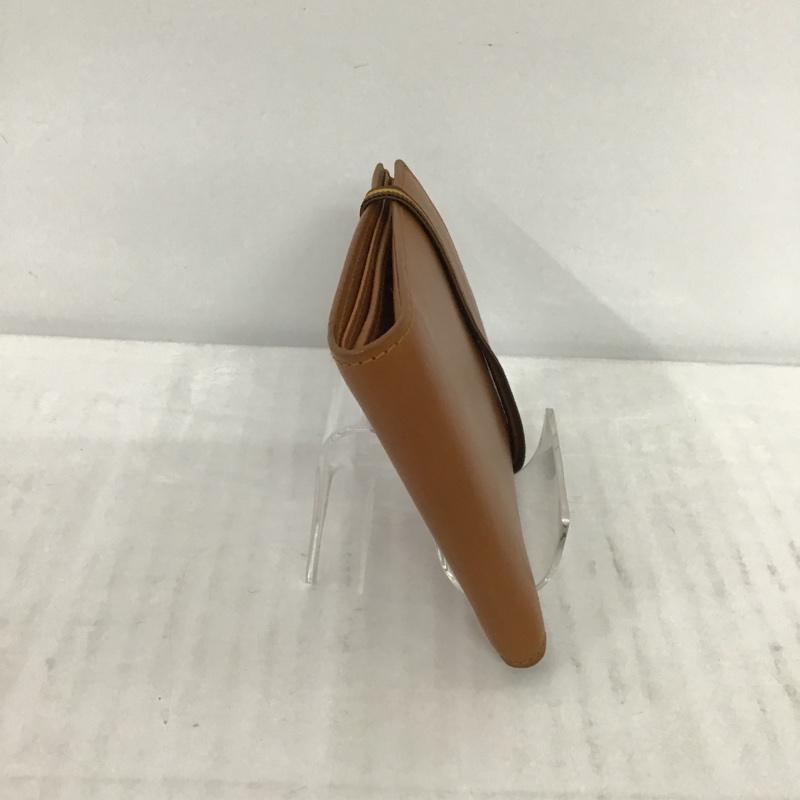 グッチ GUCCI 財布 二つ折り ロゴ、文字 茶 / ブラウン /  メンズ USED 古着 中古 10085209