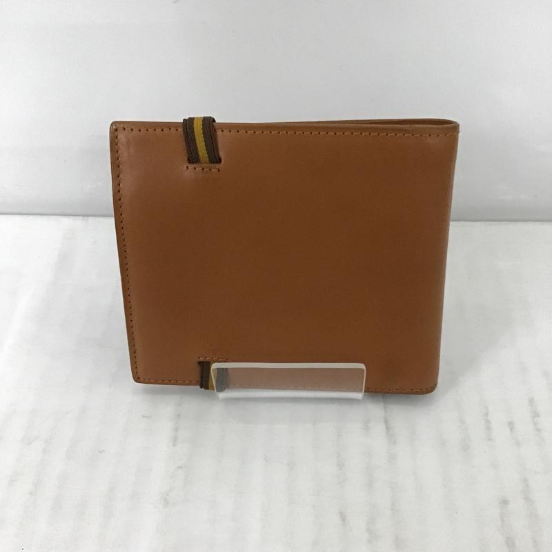 グッチ GUCCI 財布 二つ折り ロゴ、文字 茶 / ブラウン /  メンズ USED 古着 中古 10085209