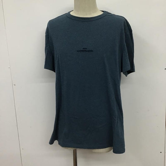メゾン マルジェラ Maison Margiela Tシャツ 半袖 S50GC0659 クルーネック ロゴ、文字 青 / ブルー /  メンズ USED 古着 中古 10085265
