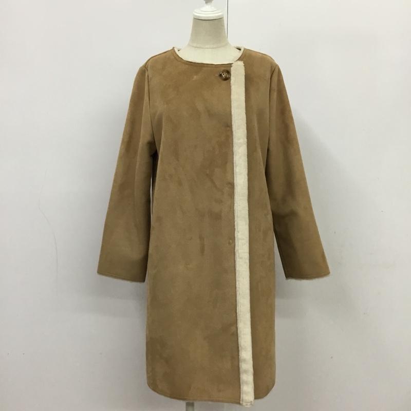 ナノユニバース nano・universe コート コート一般 15aw-NU04 S 無地 ベージュ / ベージュ /  レディース USED 古着 中古 10085289