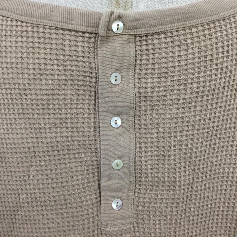 ジーナシス JEANASIS カットソー 長袖 JS063097SB FREE 無地 ベージュ / ベージュ /  レディース USED 古着 中古 10085301