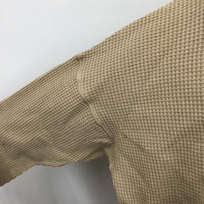 ジーナシス JEANASIS カットソー 長袖 JS063097SB FREE 無地 ベージュ / ベージュ /  レディース USED 古着 中古 10085301