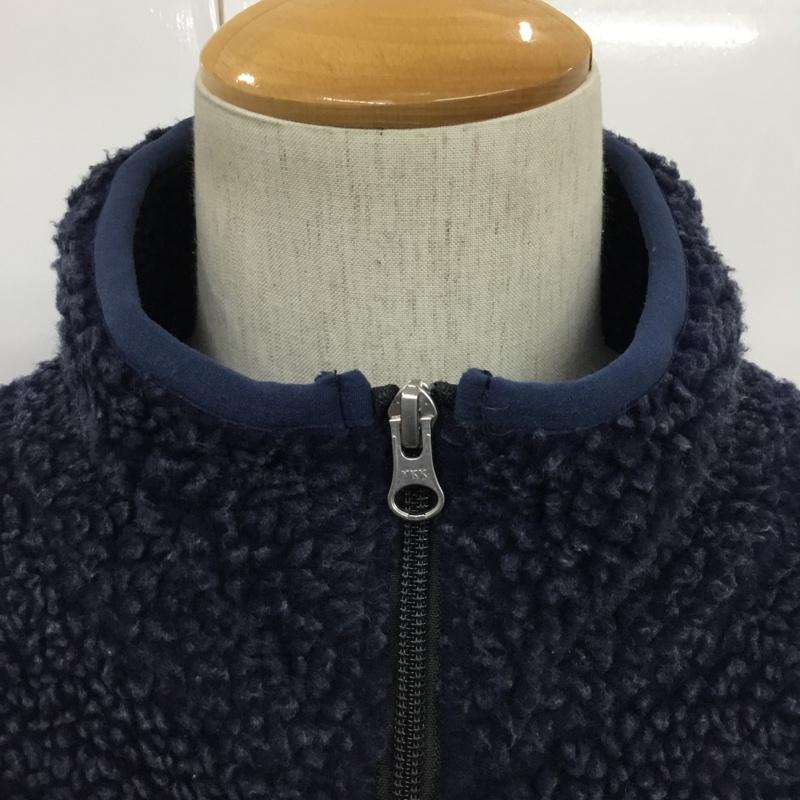 キャンプセブン CAMP7 ジャケット、上着 ジャンパー、ブルゾン ボアジャケット XL 無地 紺 / ネイビー /  メンズ USED 古着 中古 10085435