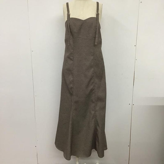 アルシーヴ archives ワンピース ロングスカート FREE チェック マルチカラー / マルチカラー /  レディース USED 古着 中古 10085485