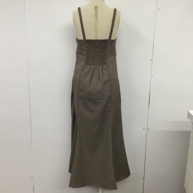 アルシーヴ archives ワンピース ロングスカート FREE チェック マルチカラー / マルチカラー /  レディース USED 古着 中古 10085485