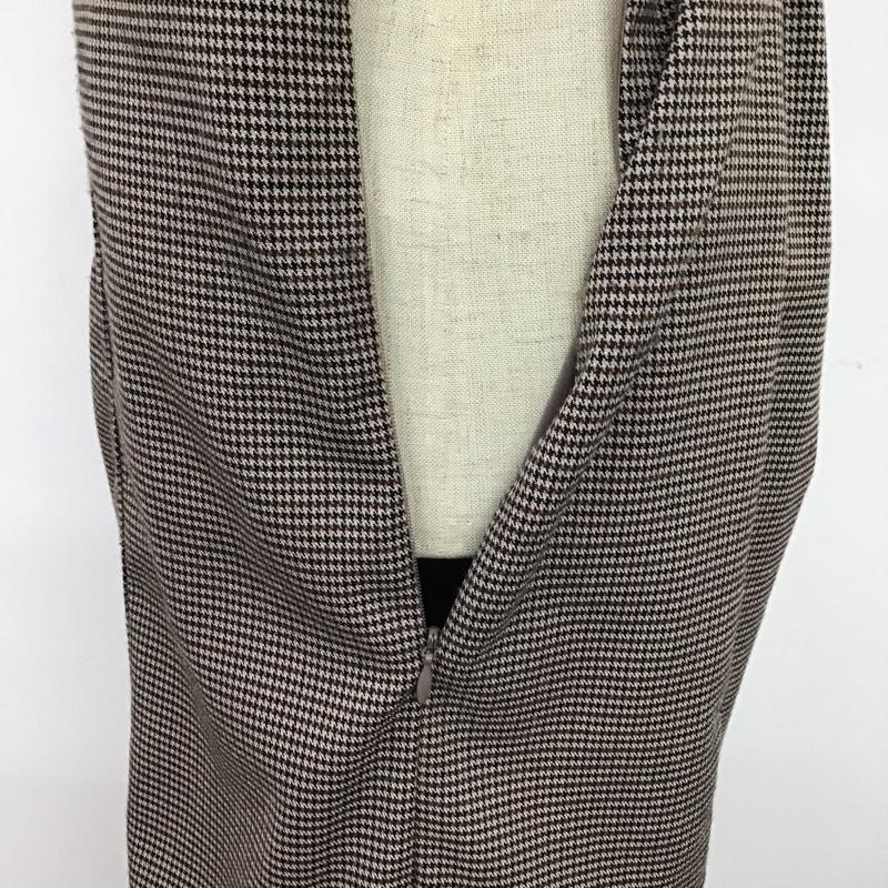 アルシーヴ archives ワンピース ロングスカート FREE チェック マルチカラー / マルチカラー /  レディース USED 古着 中古 10085485