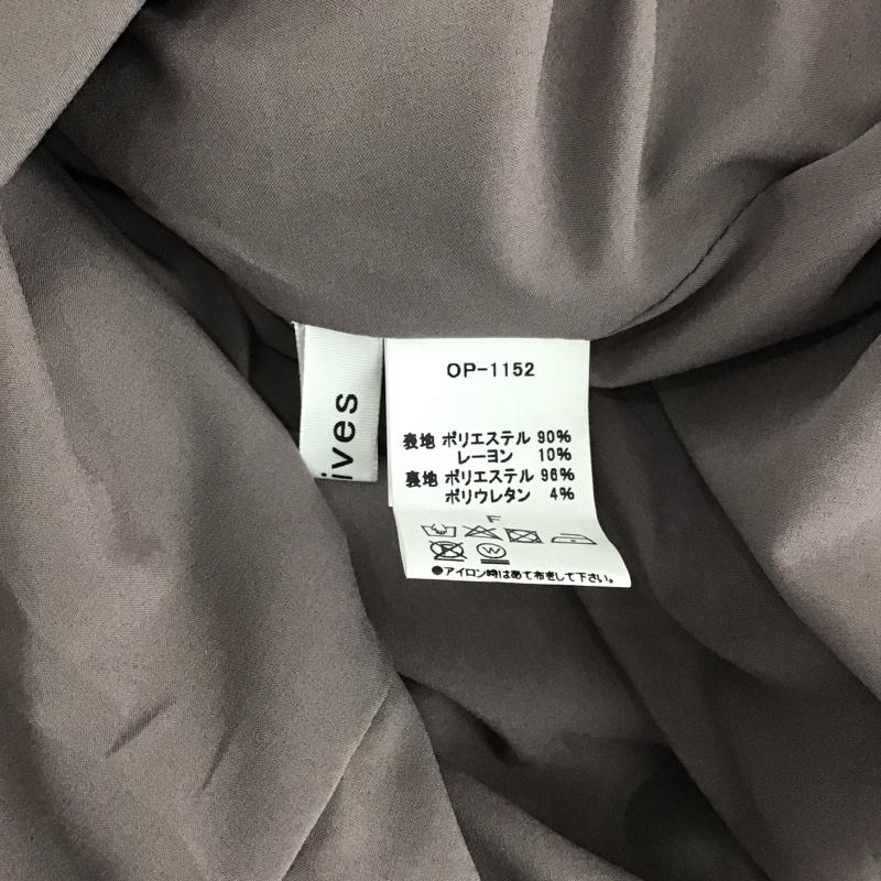 アルシーヴ archives ワンピース ロングスカート FREE チェック マルチカラー / マルチカラー /  レディース USED 古着 中古 10085485
