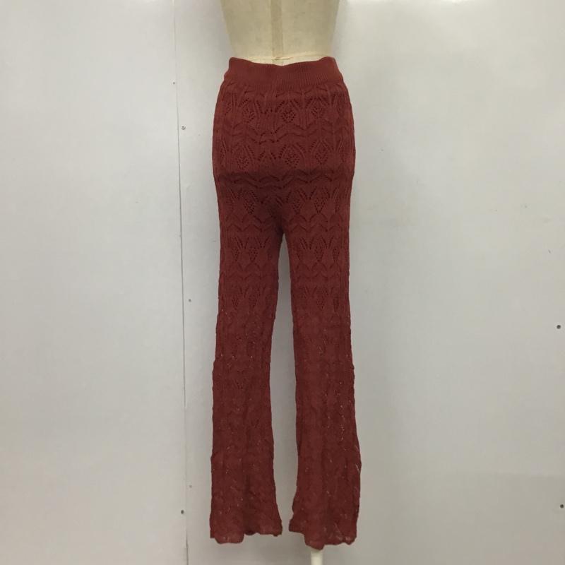 ローリーズファーム LOWRYS FARM ボトムス ボトムス FREE 無地 えんじ / ワインレッド /  レディース USED 古着 中古 10085516