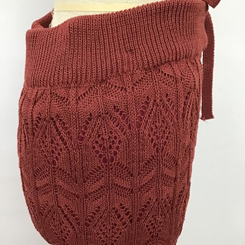 ローリーズファーム LOWRYS FARM ボトムス ボトムス FREE 無地 えんじ / ワインレッド /  レディース USED 古着 中古 10085516