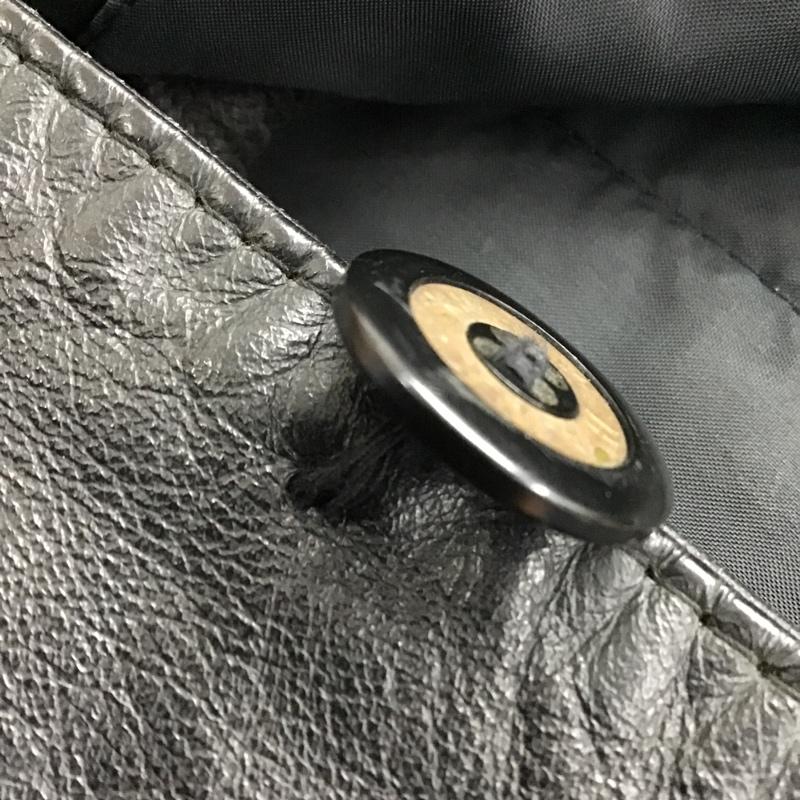 古着 USED ジャケット、上着 レザージャケット M 無地 黒 / ブラック /  メンズ USED 古着 中古 10085611
