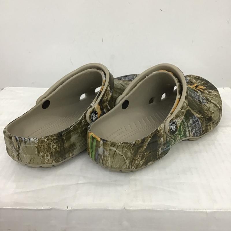 クロックス crocs サンダル サンダル 207631-267 Thisisneverthat 箱有 US：11 総柄 ダークブラウン / ダークブラウン /  メンズ USED 古着 中古 10085745