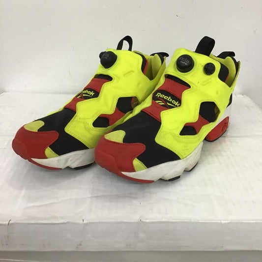 リーボック Reebok スニーカー スニーカー 108371827 INSTAPUMP FURY 29cm 29.0cm ロゴ、文字 白 / ホワイト / X 黒 / ブラック / X 赤 / レッド / X 黄 / イエロー /  メンズ USED 古着 中古 10085755