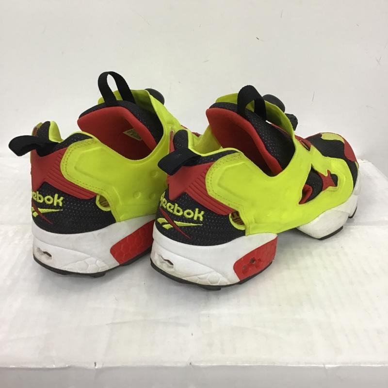 リーボック Reebok スニーカー スニーカー 108371827 INSTAPUMP FURY 29cm 29.0cm ロゴ、文字 白 / ホワイト / X 黒 / ブラック / X 赤 / レッド / X 黄 / イエロー /  メンズ USED 古着 中古 10085755