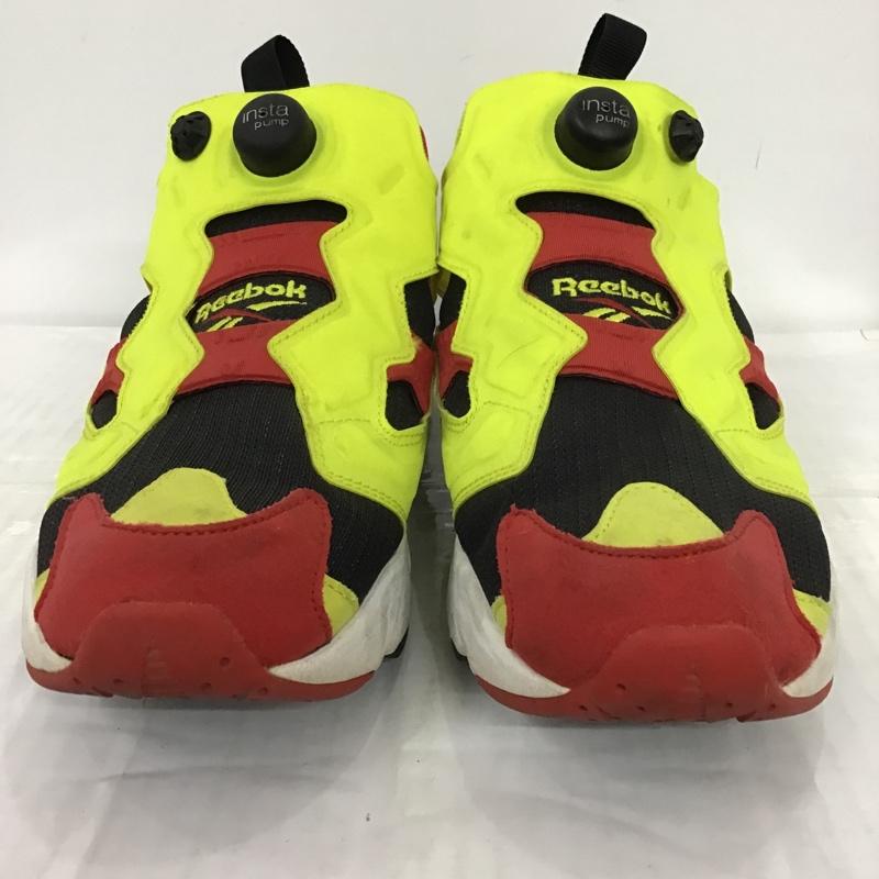 リーボック Reebok スニーカー スニーカー 108371827 INSTAPUMP FURY 29cm 29.0cm ロゴ、文字 白 / ホワイト / X 黒 / ブラック / X 赤 / レッド / X 黄 / イエロー /  メンズ USED 古着 中古 10085755