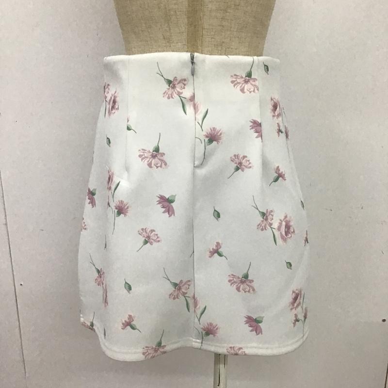 ダズリン dazzlin スカート ミニスカート フラワーポケット台形スカート M 花柄 マルチカラー / マルチカラー /  レディース USED 古着 中古 10085778