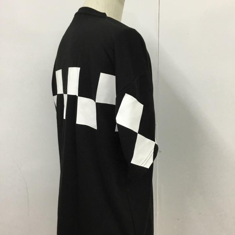 ジュリーブラック JURY BLACK Tシャツ 半袖 128070 S ロゴ、文字 黒 / ブラック /  メンズ USED 古着 中古 10085781