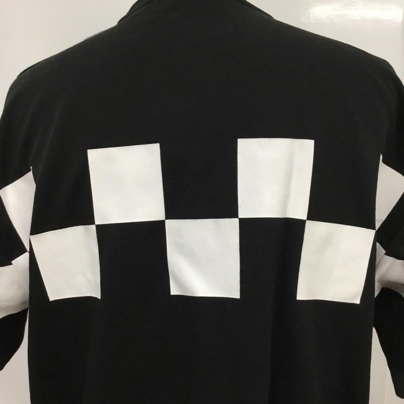 ジュリーブラック JURY BLACK Tシャツ 半袖 128070 S ロゴ、文字 黒 / ブラック /  メンズ USED 古着 中古 10085781