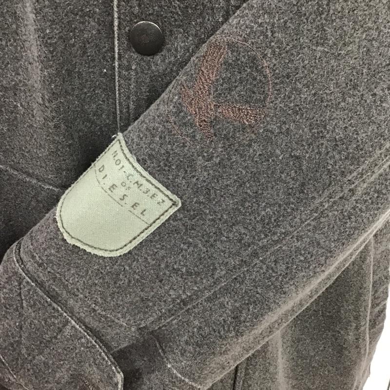 ディーゼル DIESEL コート コート一般 00E8F201013 M ワンポイント ダークグレー / ダークグレー /  メンズ USED 古着 中古 10085816