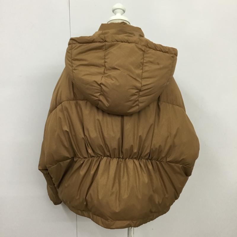 アズールバイマウジー AZUL BY MOUSSY ジャケット、上着 ジャンパー、ブルゾン 250CAS30-167I LIMONTA THERMORE SHORT BZ M 無地 茶 / ブラウン /  レディース USED 古着 中古 10085857