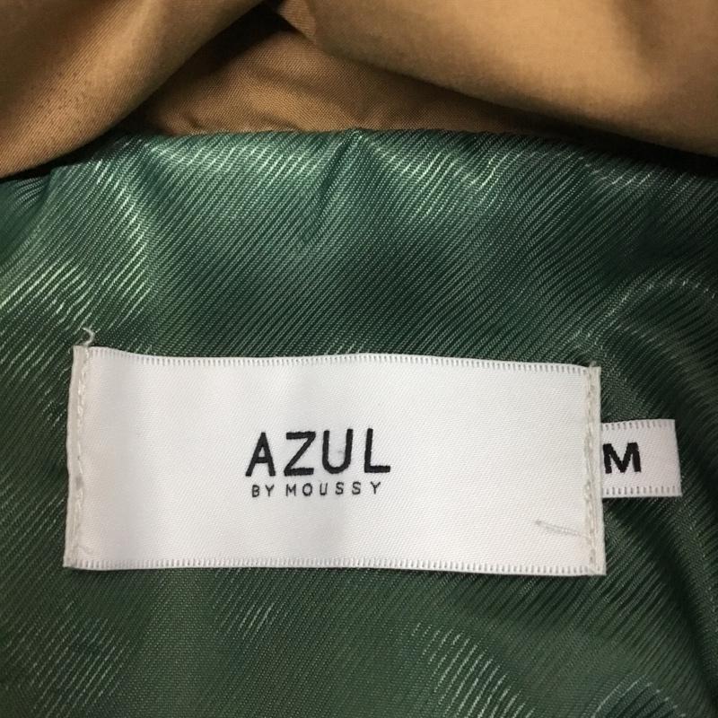 アズールバイマウジー AZUL BY MOUSSY ジャケット、上着 ジャンパー、ブルゾン 250CAS30-167I LIMONTA THERMORE SHORT BZ M 無地 茶 / ブラウン /  レディース USED 古着 中古 10085857