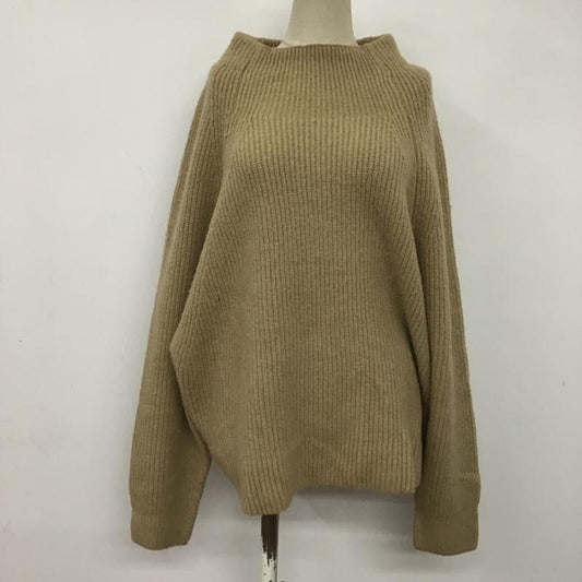 フリークスストア FREAK'S STORE ニット、セーター 長袖 FREE 無地 ベージュ / ベージュ /  レディース USED 古着 中古 10085859