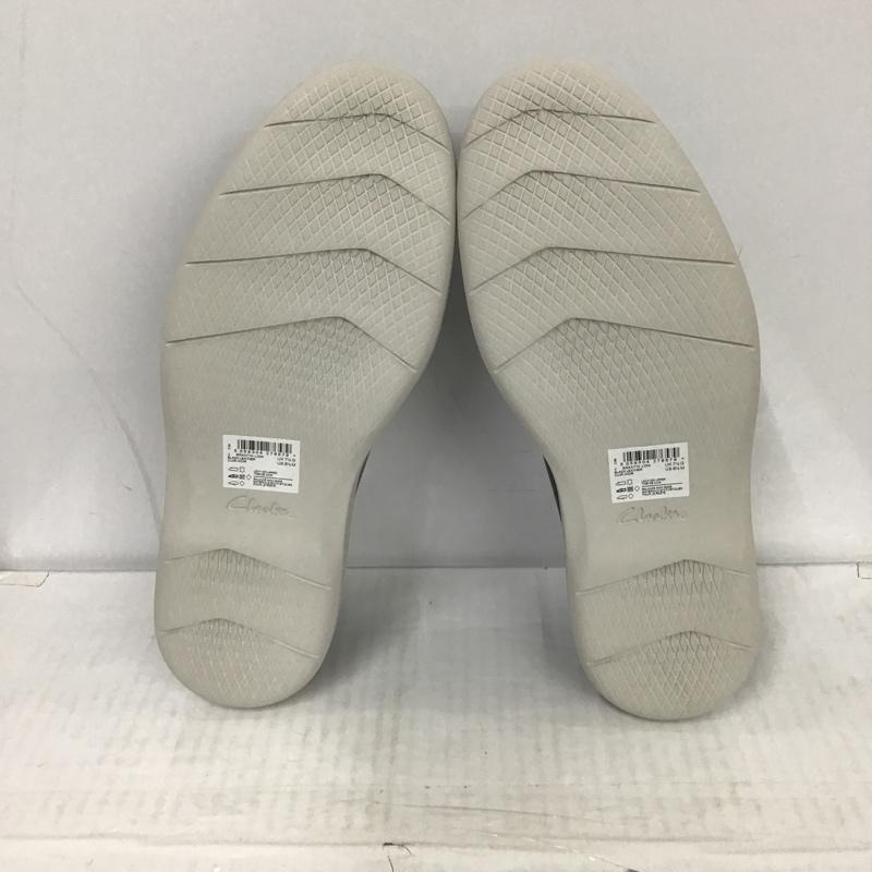 クラークス Clarks 革靴 革靴 Brantin Low UK71/2 US：8.5 無地 黒 / ブラック / X 白 / ホワイト /  メンズ USED 古着 中古 10085947