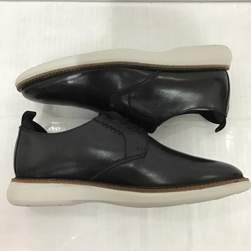 クラークス Clarks 革靴 革靴 Brantin Low UK71/2 US：8.5 無地 黒 / ブラック / X 白 / ホワイト /  メンズ USED 古着 中古 10085947