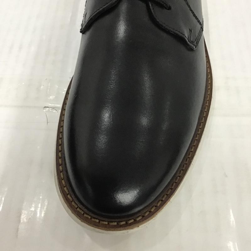 クラークス Clarks 革靴 革靴 Brantin Low UK71/2 US：8.5 無地 黒 / ブラック / X 白 / ホワイト /  メンズ USED 古着 中古 10085947