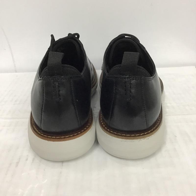 クラークス Clarks 革靴 革靴 Brantin Low UK71/2 US：8.5 無地 黒 / ブラック / X 白 / ホワイト /  メンズ USED 古着 中古 10085947