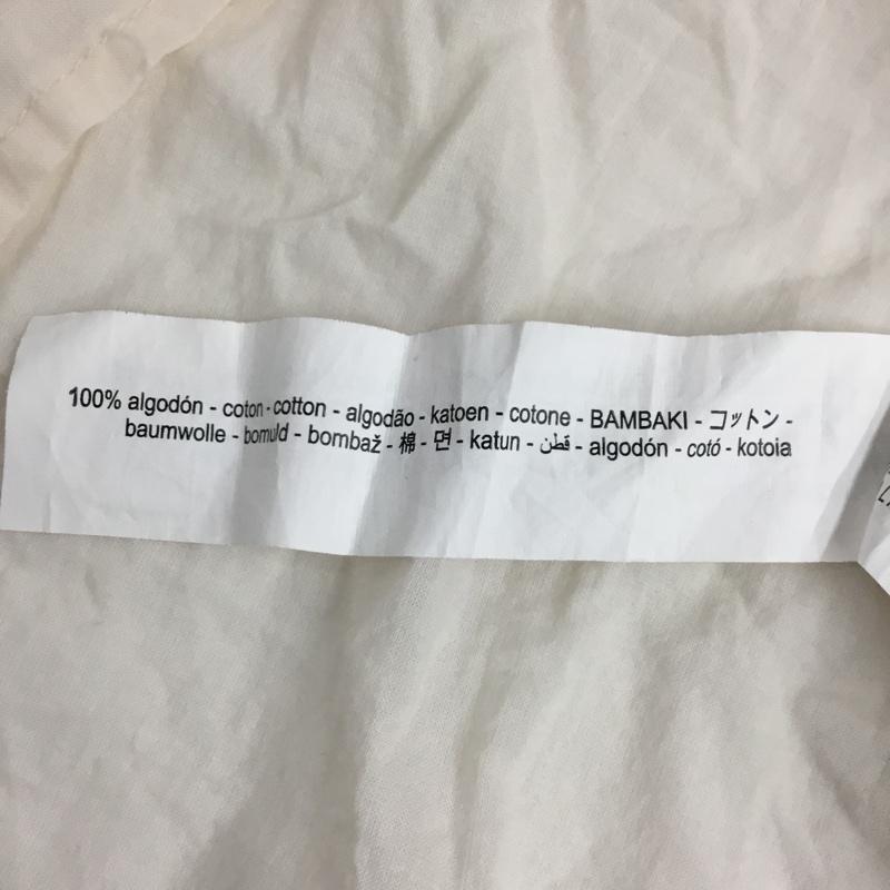 ザラベーシック ZARA BASIC カットソー 長袖 7200 236 052 タッセル XS 刺繍 アイボリー / アイボリー /  レディース USED 古着 中古 10085961