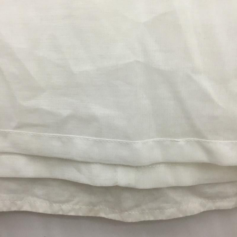 ミルクフェド MILKFED. ワンピース ひざ丈スカート S 無地 白 / ホワイト /  レディース USED 古着 中古 10085970