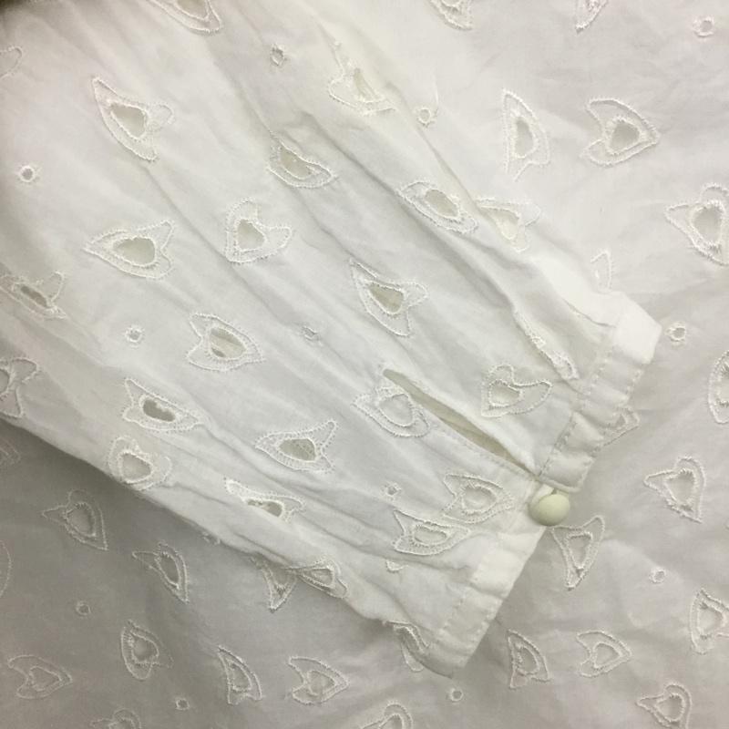 ミルクフェド MILKFED. ワンピース ひざ丈スカート S 無地 白 / ホワイト /  レディース USED 古着 中古 10085970