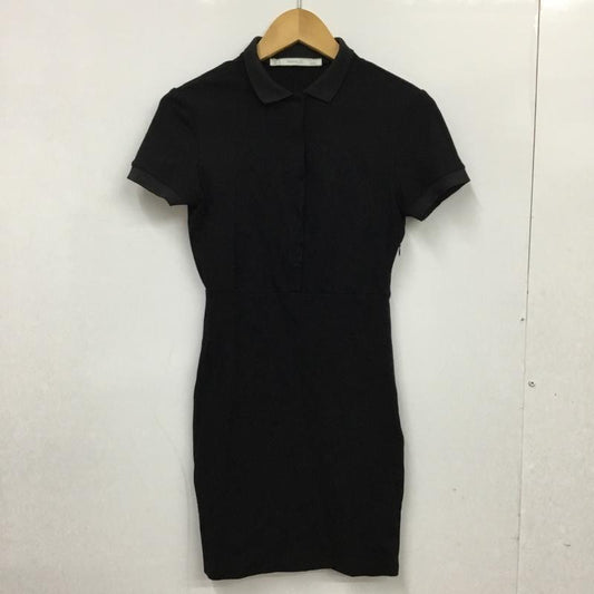 ザラ ZARA ワンピース ミニスカート S 無地 黒 / ブラック /  レディース USED 古着 中古 10085971