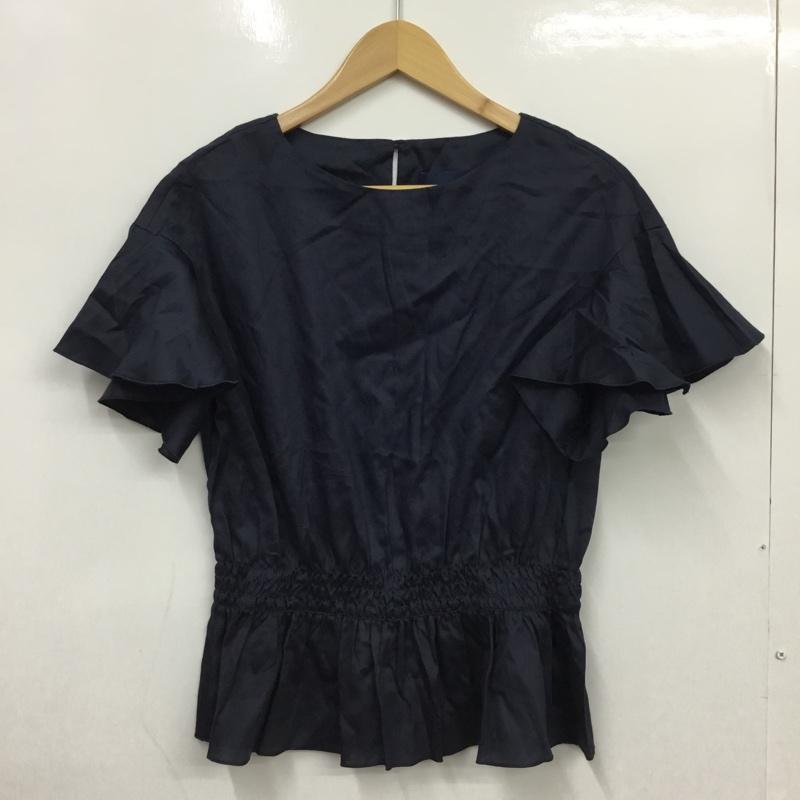 シップス SHIPS カットソー 半袖 無地 紺 / ネイビー /  レディース USED 古着 中古 10085975