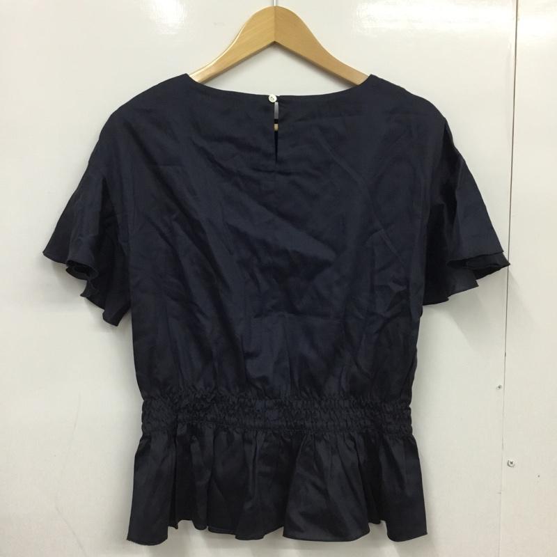 シップス SHIPS カットソー 半袖 無地 紺 / ネイビー /  レディース USED 古着 中古 10085975