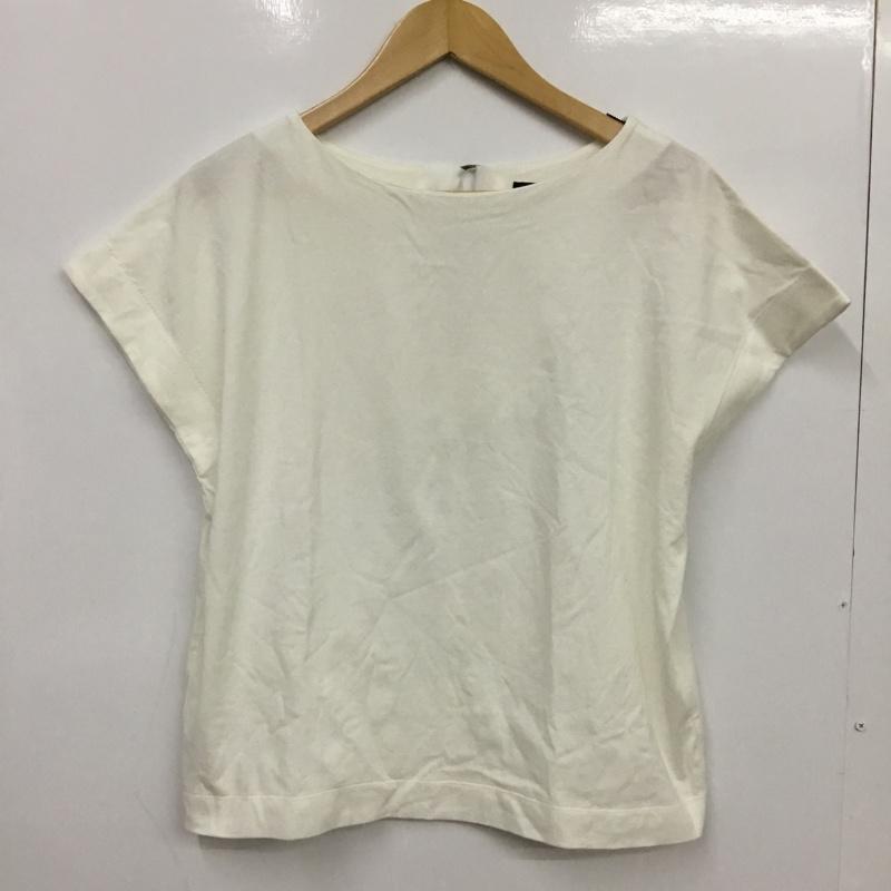 シップス SHIPS カットソー 半袖 無地 白 / ホワイト /  レディース USED 古着 中古 10085978