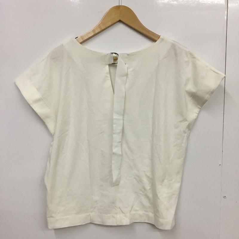 シップス SHIPS カットソー 半袖 無地 白 / ホワイト /  レディース USED 古着 中古 10085978