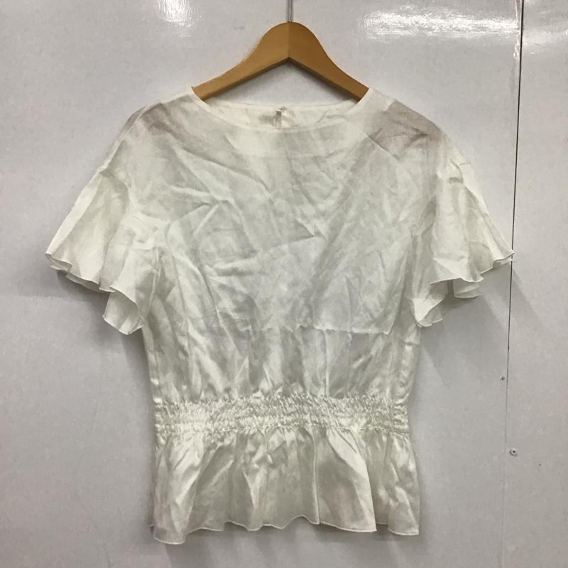 シップス SHIPS カットソー 半袖 無地 白 / ホワイト /  レディース USED 古着 中古 10085985