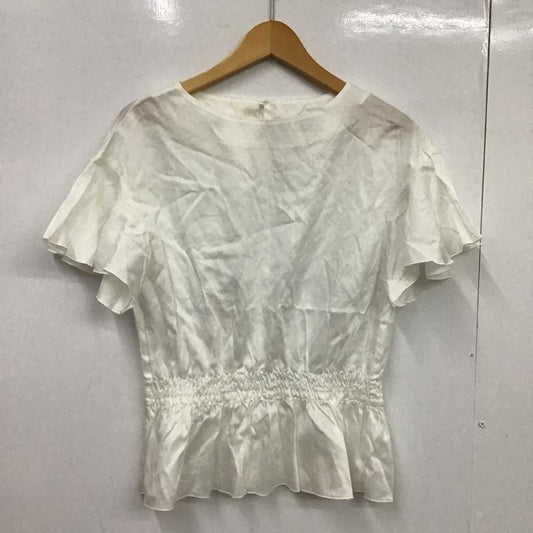 シップス SHIPS カットソー 半袖 無地 白 / ホワイト /  レディース USED 古着 中古 10085985